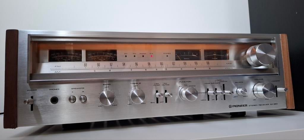 Pioneer SX 880 FM receiver / versterker, Gebruikt, Ophalen of Verzenden, 60 tot 120 watt, Pioneer