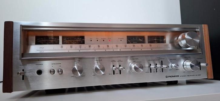 Pioneer SX 880 FM receiver / versterker, Audio, Tv en Foto, Versterkers en Ontvangers, Gebruikt, Stereo, 60 tot 120 watt, Pioneer
