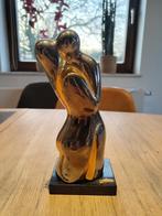 Sculpture porcelaine Galos, or et métaux précieux, Antiek en Kunst, Ophalen of Verzenden