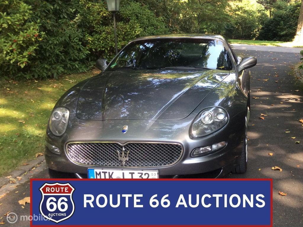 Maserati GranSport | 2006 | Route 66 Auctions, Auto's, Maserati, Gebruikt, Zwart, Bedrijf, Handgeschakeld