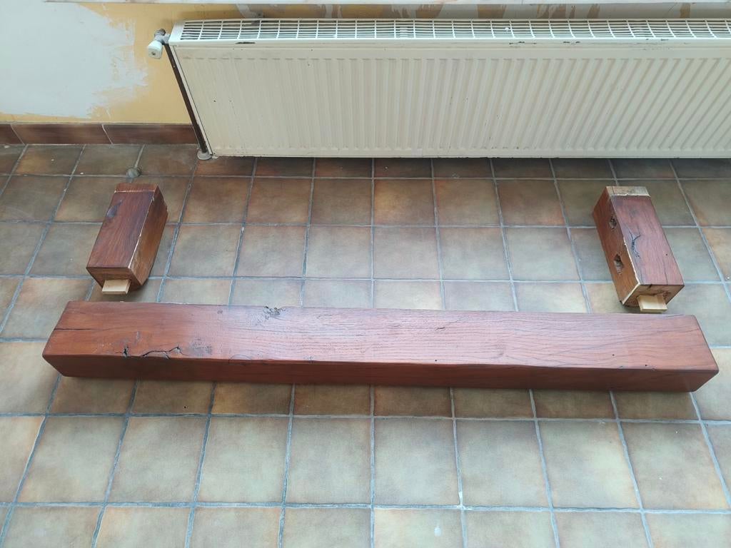 Schouwbalk, Huis en Inrichting, Woonaccessoires | Wandplanken en Boekenplanken, Ophalen, Gebruikt