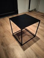 Metalen tafeltje, Maison & Meubles, Tables | Tables de salon, Moins de 50 cm, Carré, Enlèvement, Utilisé