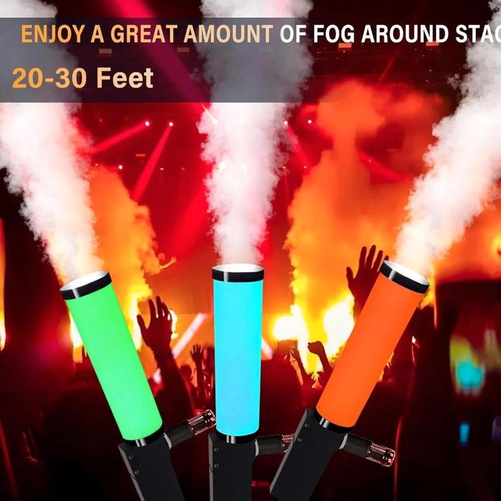 Nieuwe First Class Co² Gun, Muziek en Instrumenten, Licht en Laser, Nieuw, Licht, Geluidgestuurd, Kleur, Stroboscoopeffect, Ophalen of Verzenden