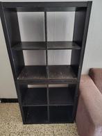 GRATIS zwarte rekken kasten ikea voor berging of garage, Ophalen, Gebruikt