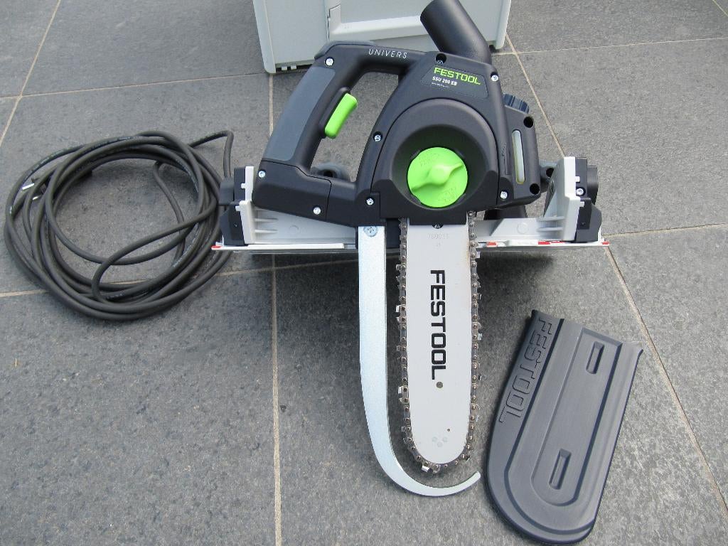 Festool 576563 UniverS SSU 200 EB-Plus Zwaardzaag + aanslag, Bricolage & Construction, 70 mm ou plus, Comme neuf, Enlèvement, Festool