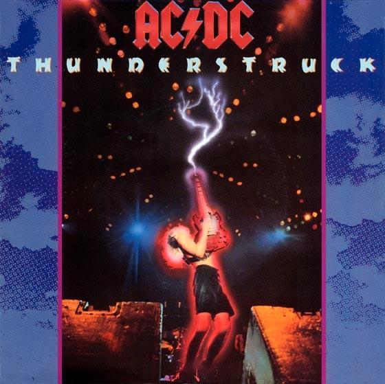 AC/DC – Thunderstruck ( 1990 Hard Rock 45T ), CD & DVD, Vinyles | Hardrock & Metal, Enlèvement ou Envoi