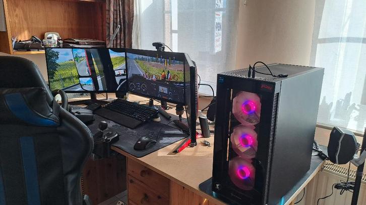 pc, Computers en Software, Desktop Pc's, Zo goed als nieuw, 2 tot 3 Ghz, SSD, 64 GB of meer, Gaming, Ophalen