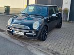 Mini cooper one S 1.6 benzine bj 2005 met airco keuring v.v, Auto's, 4 zetels, 4 cilinders, 1590 cc, Zwart