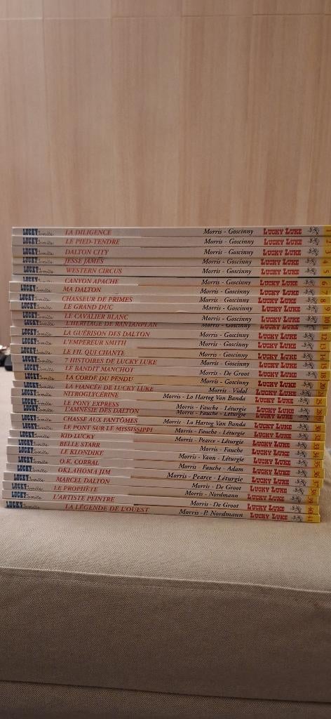 lot Lucky Luke, Meerdere stripboeken, Ophalen, Zo goed als nieuw, Morris