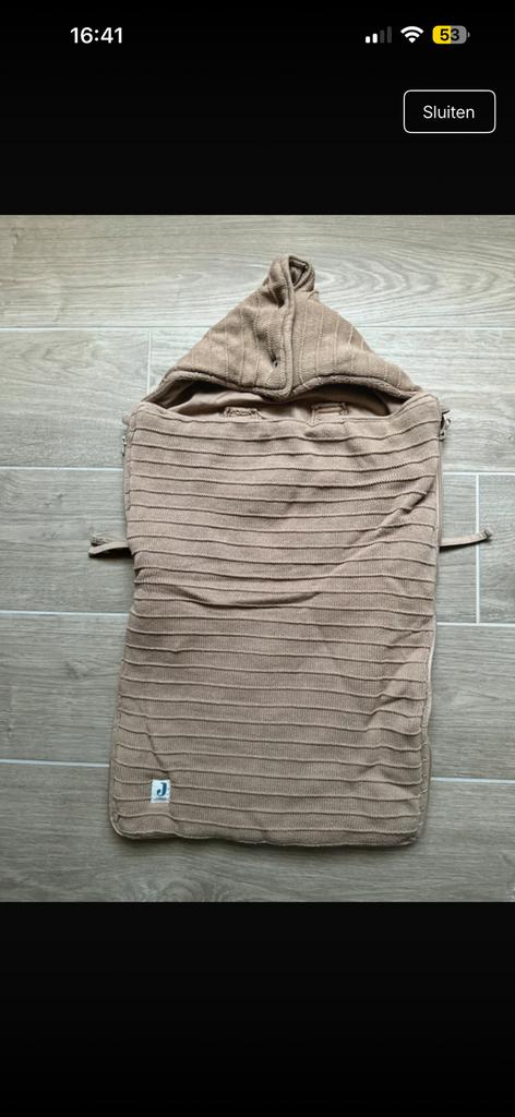 Voetenzak jollein, Kinderen en Baby's, Dekens, Slaapzakjes en Inbakerproducten, Ophalen of Verzenden, Zo goed als nieuw