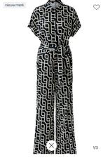 Combinaison imprimée Miss Lagotte avec ceinture à nouer, Vêtements | Femmes, Combinaisons, Enlèvement ou Envoi, Comme neuf, Noir