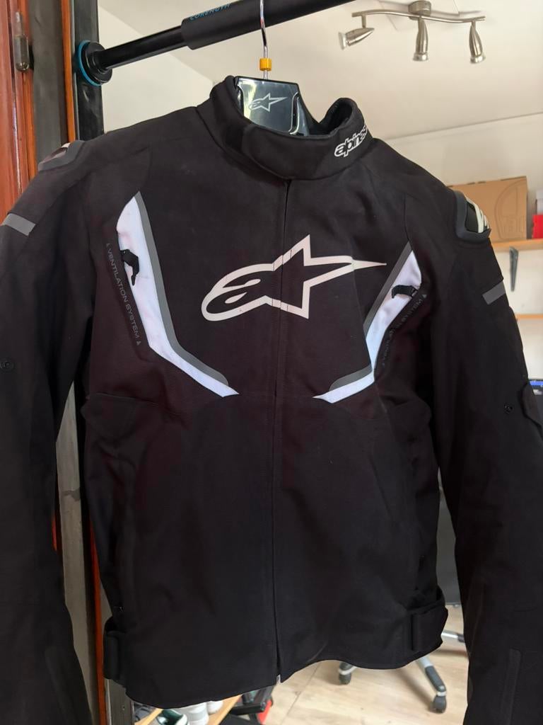 Alpinestars T-GP R V2 waterdichte motorjas van textiel, Motoren, Ophalen, Tweedehands, Dames, Jas | textiel