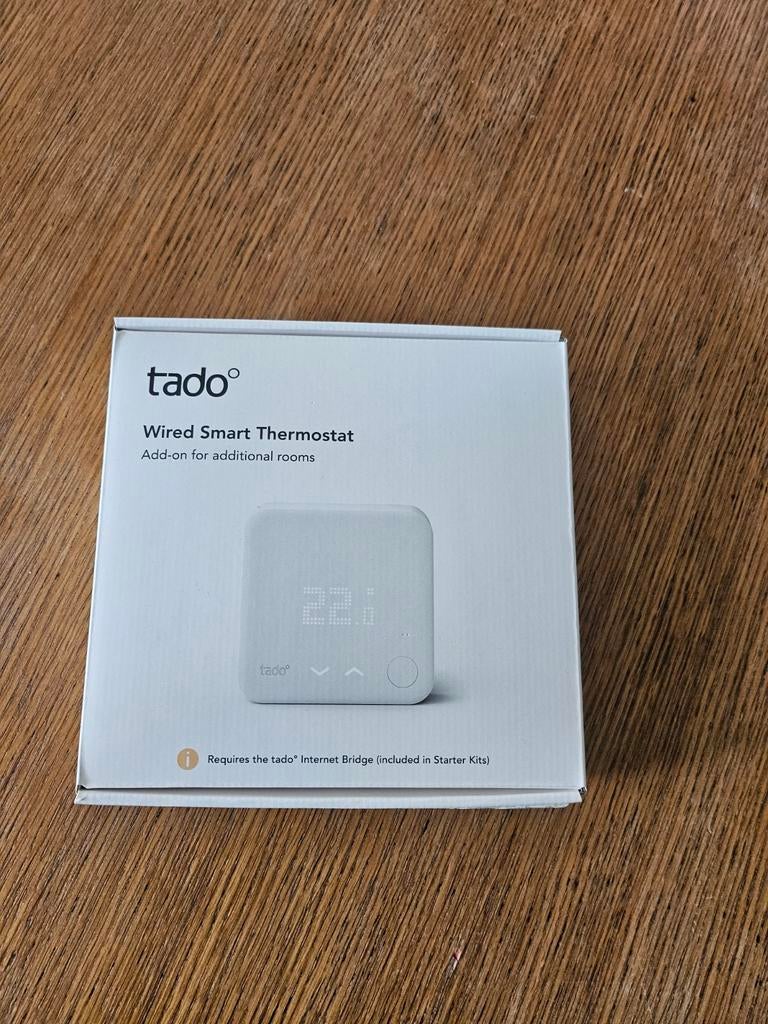 Tado/Kit de démarrage thermostat intelligent sans fil/ NEUF, Ophalen, Slimme thermostaat, Nieuw