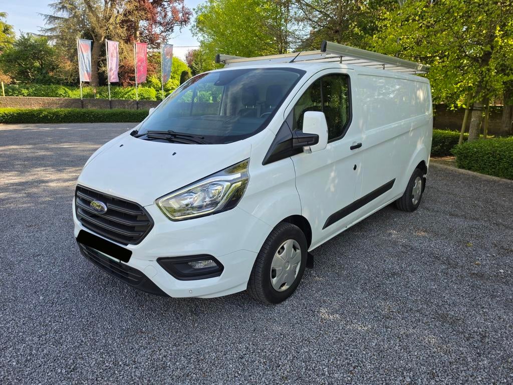 Ford Transit Custom L2H1 – 2020 – Slechts 93.000 km, Voorwielaandrijving, Stof, 1995 cc, 4 cilinders
