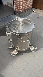 Gratis: Inox vat op wielen met voorfilter, Ophalen, Gebruikt