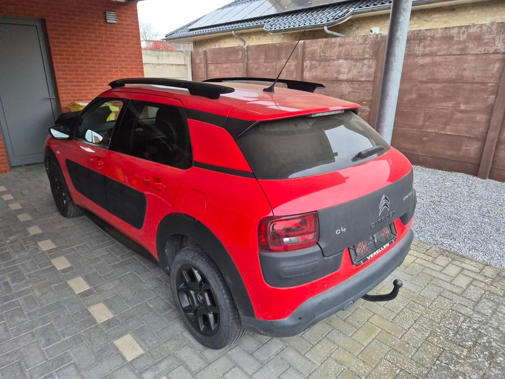 Citroen c4 cactus 1.2 Benzine, Auto's, Euro 5, Zwart, Elektrische ramen, Bedrijf