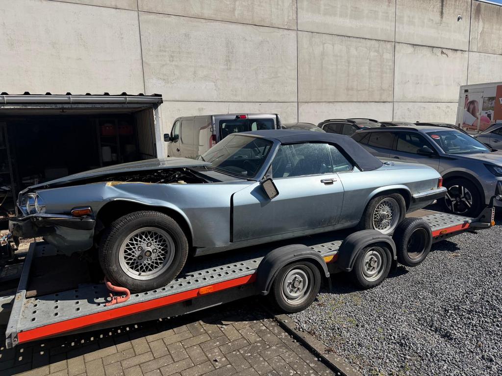 Jaguar xjs v12 (beschadigd)!!, Auto's, Automaat, Cabriolet, 220 kW, Particulier