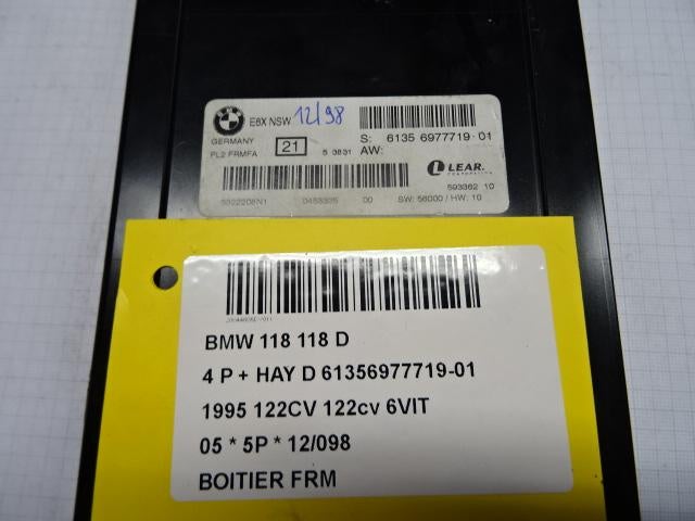 ORDINATEUR GESTION ECLAIRAGE 1 serie (E81) (61356977719-01), Utilisé, BMW