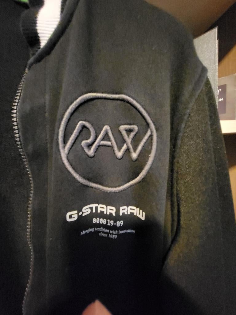 G star gilet medium nieuw, Kleding | Heren, Jassen | Zomer, Ophalen, G Star RAW, Maat 48/50 (M), Zwart