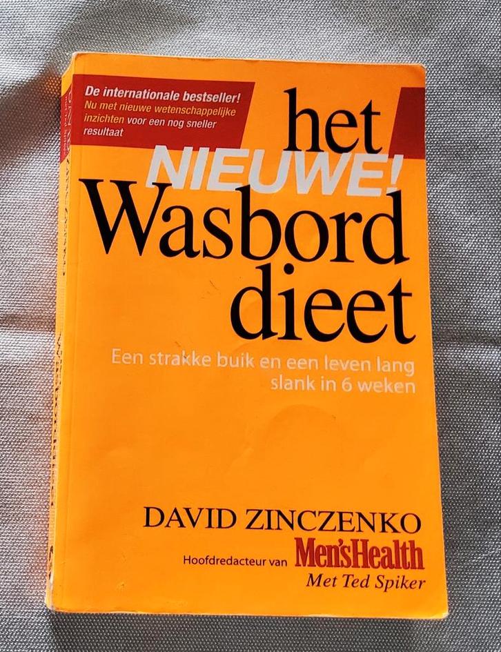 Het nieuwe Wasbord dieet - David Zinczenko, Livres, Santé, Diététique & Alimentation, Utilisé, Enlèvement