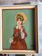 Klein antiek schilderij 1955, Ophalen