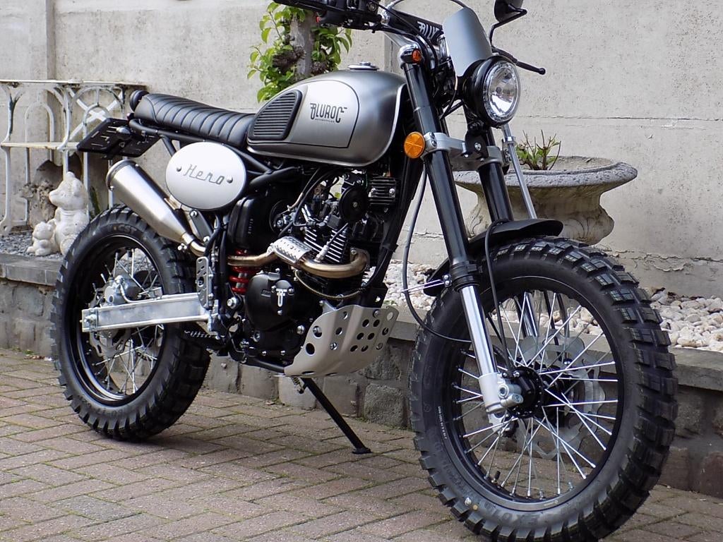 Bullit hero 125cc  scrambler promo!!! 1995€, Motoren, Motoren | Overige merken, Bedrijf, Overig, 11 kW of minder, 1 cilinder, Nieuw