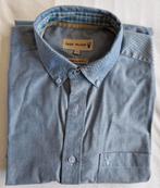 Heren overhemd korte mouwen maat 37/38 blauw, Blauw, Halswijdte 38 (S) of kleiner, Ophalen of Verzenden, Zo goed als nieuw