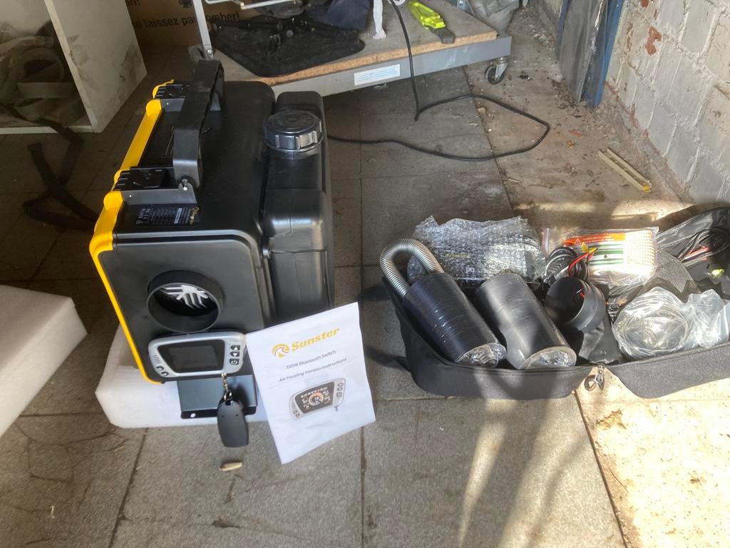 Diesel verwarming, Watersport en Boten, Hengelsport | Karpervissen, Ophalen, Zo goed als nieuw