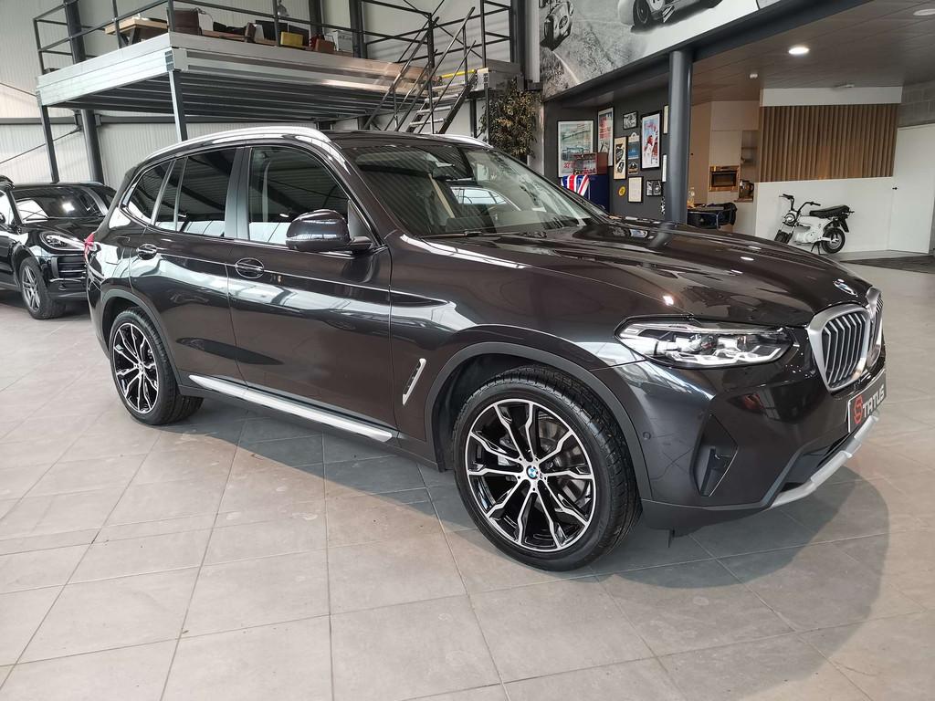 BMW X3 2.0I. 1 EIG. NIEUWSTAAT (automatique), Autos, Cuir, Argent ou Gris, Euro 6, Entreprise