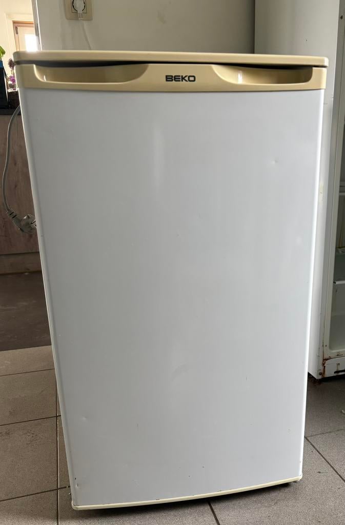 Beko tafelmodel koelkast 113 liter met vriesvak, Ophalen, Gebruikt, Minder dan 85 cm, 100 tot 150 liter
