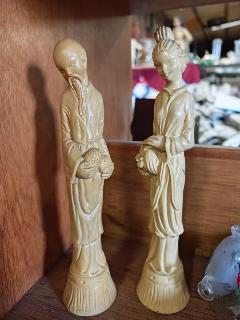 Koppel Chinese beelden, Ophalen