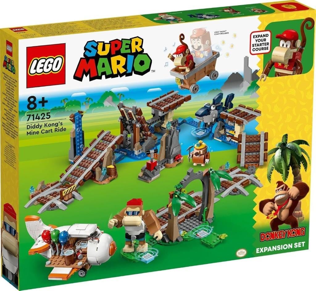Neuf - Lego Super Mario - Chariot de mine (71425), Enfants & Bébés, Jouets | Duplo & Lego, Neuf, Lego, Ensemble complet, Envoi