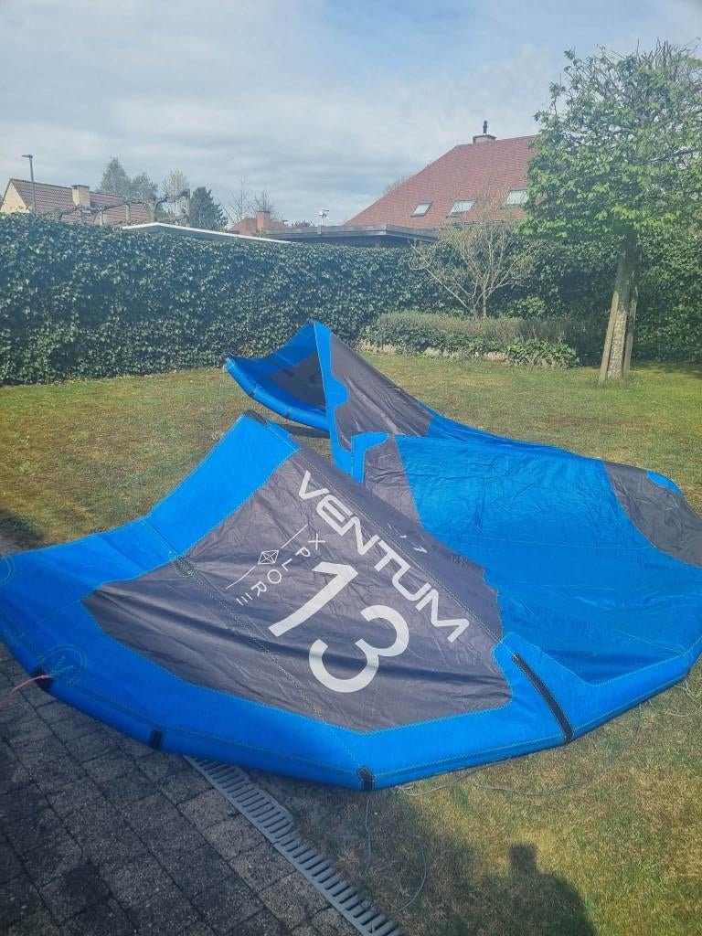 kite equipment, Sports nautiques & Bateaux, Kitesurf, Double astuce, 13 m², Comme neuf, Enlèvement