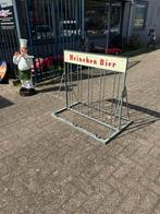 Heineken Bier oud reclame fietsenrek, Ophalen, Gebruikt, Reclamebord, Plaat of Schild, Heineken