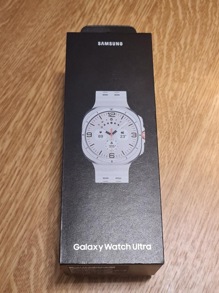 Samsung Galaxy Watch Ultra Titanium White, Handtassen en Accessoires, Smartwatches, Gebruikt, Android, Conditie, Ophalen of Verzenden