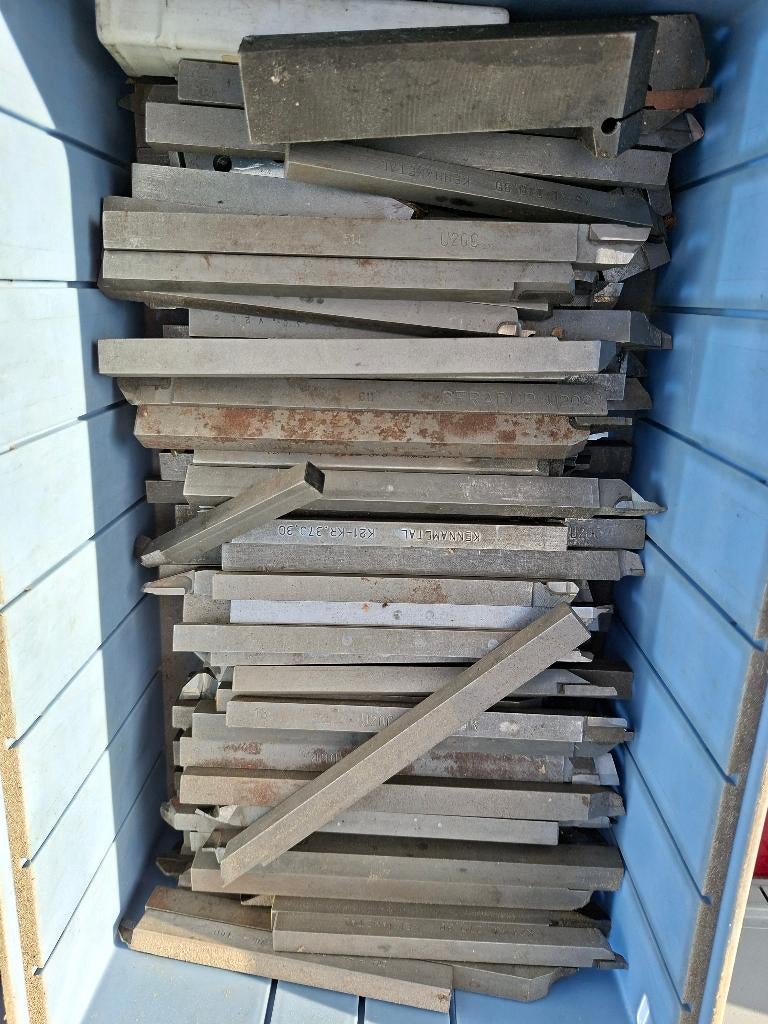 draaibank beitels, Doe-het-zelf en Bouw, Ophalen, Gebruikt, Onderdeel