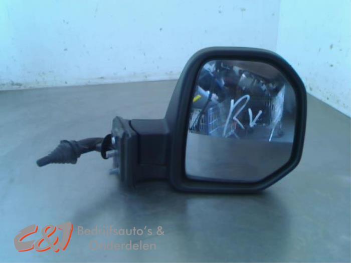 Rétroviseur extérieur droit d'un Peugeot Partner, -, 3 mois de garantie, Utilisé, -