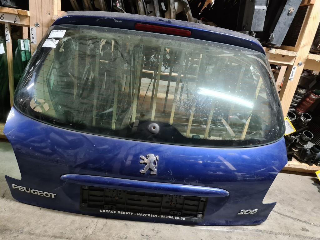 HAYON ARRIÈRE / MALLE Peugeot 206 (2A / C/H/J/S), Utilisé, Peugeot, Haillon arrière