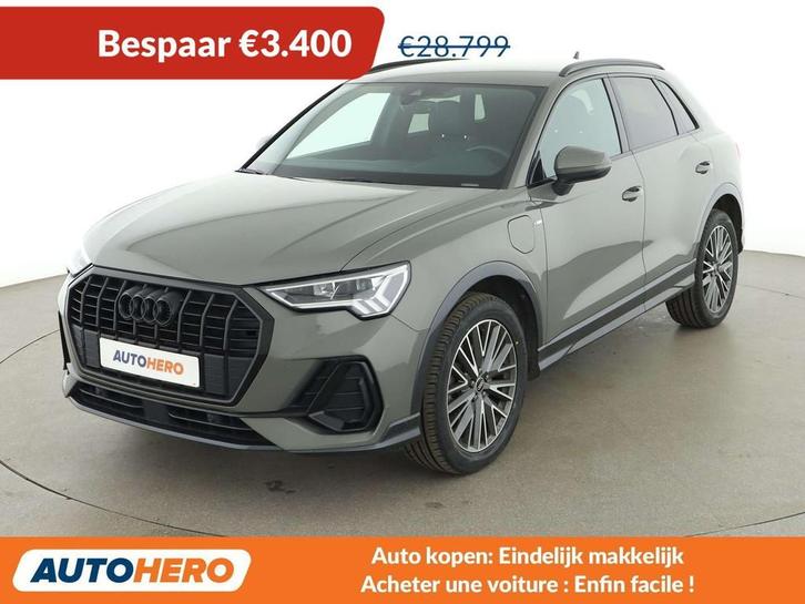 Audi Q3 45 TFSIe S line (bj 2021, automaat), Auto's, Audi, Te koop, Q3, ABS, Achteruitrijcamera, Airbags, Airconditioning, Android Auto