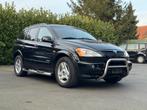 SsangYong Kyron 2.0XDi *4X4* AUTOMAAT*LEDER*VOLLEDIGE OHB*, Auto's, 1998 cc, Zwart, Leder, Bedrijf