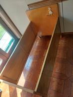 Retro houten kinderbedje met leuke eend, Ophalen