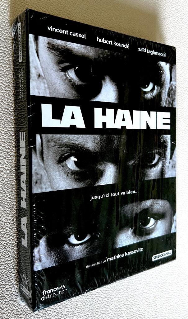 LA HAINE // 4KUHD "LIMITED" Edit.(BOX 2 BLURAY + BOEK 240 P), Cd's en Dvd's, Blu-ray, Zo goed als nieuw, Klassiekers, Boxset, Ophalen of Verzenden