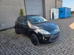 FORD KA 1.2 BENZINE VAN 2012 MET AIRCO, Auto's, Euro 5, Stof, Ka, Zwart