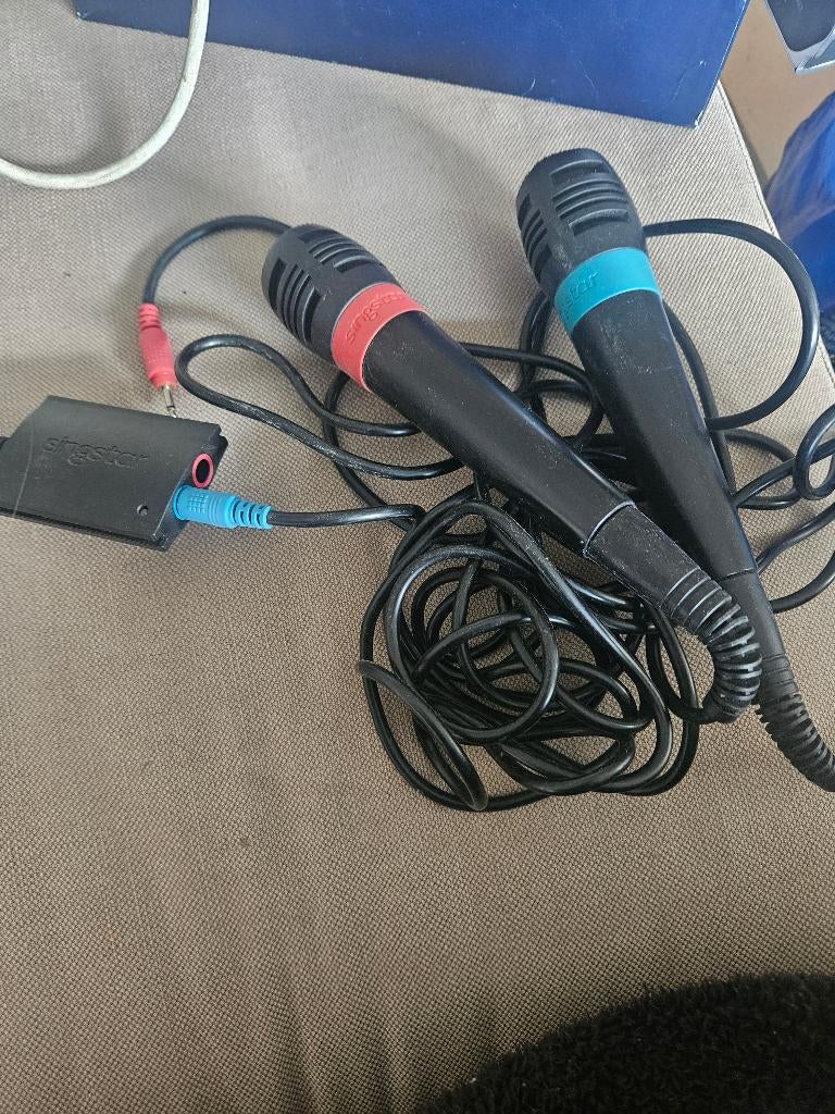 Singstare microfoons 2 st +usb, Muziek en Instrumenten, Ophalen, Zo goed als nieuw, Zangmicrofoon