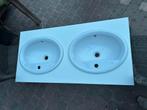 Wastafelblad met dubbele lavabo, Lavabo ou Évier, 100 à 150 cm, Enlèvement, Utilisé