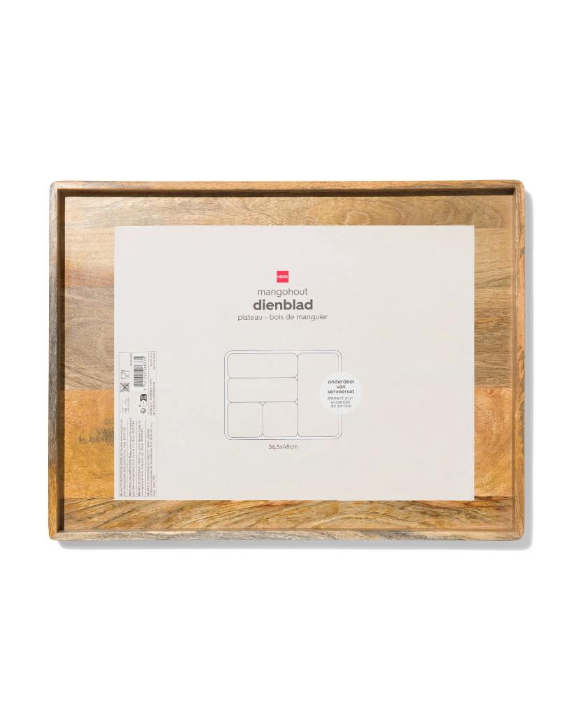 Te koop: Nieuw! Mooi mangohouten dienbad, Huis en Inrichting, Woonaccessoires | Dienbladen, Nieuw, Hout, Rechthoekig, Ophalen