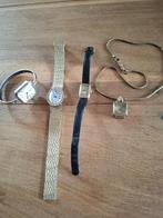 Lot 4 montres mecanique dame, Enlèvement, Utilisé, Argent, Montre-bracelet