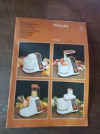Robot multifonction PHILIPS complet., Electroménager, Enlèvement, Comme neuf, 3 vitesses ou plus