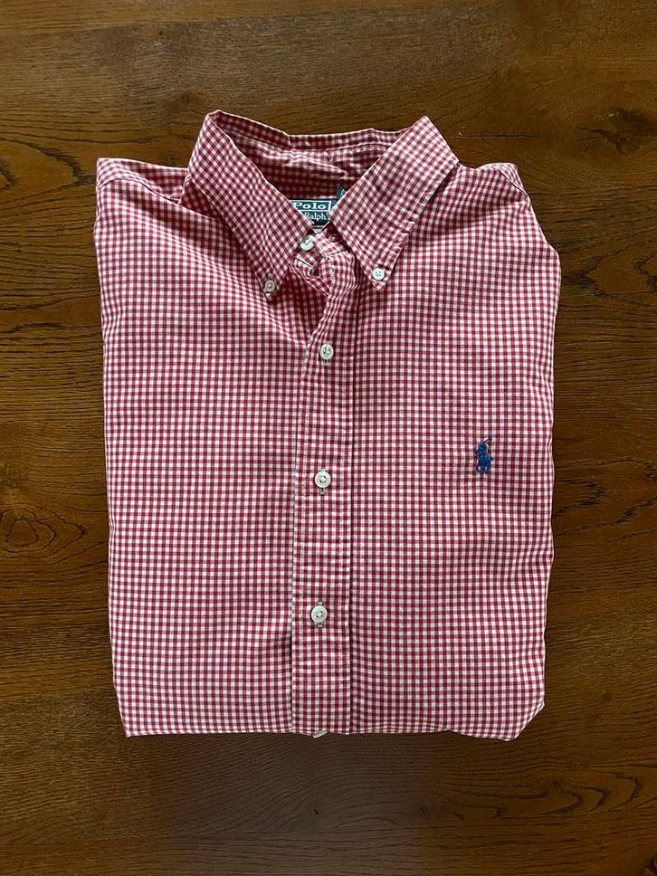 Ralph Lauren – Maat L – Perfecte Staat & Amper Gedragen!, Kleding | Heren, Overhemden, Zo goed als nieuw, Halswijdte 41/42 (L)