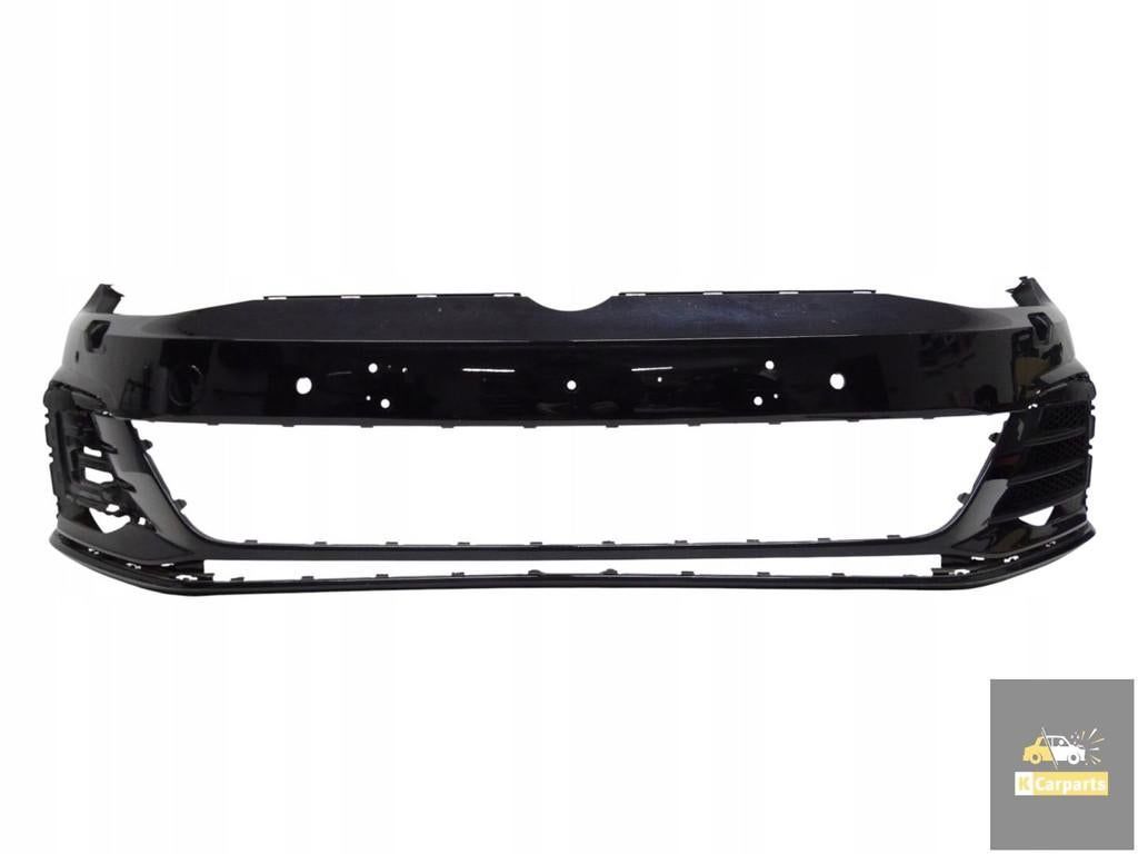 5GE807221D, VW Golf VII GTE Lift 2016-2020 voorbumper 5GE807, Auto-onderdelen, Carrosserie, Motorkap, Volkswagen, Gebruikt